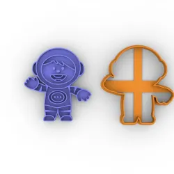 CORTADOR DE GALLETAS ASTRONAUTA- ASTRONAUT COOKIE CUTTER