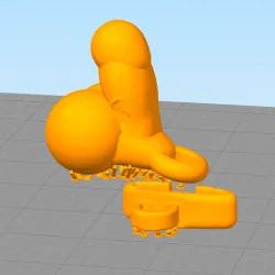 CROCS and keychain Penis & clips