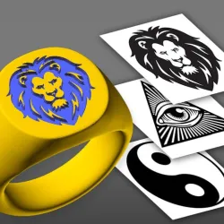 Customizable Signet Ring