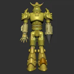 CYBOT 3D ACTION FIGURE OBJ. KENNER STYLE