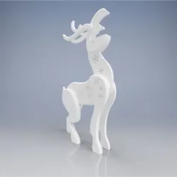 DEER CHRISTMAS TABLE DECORATION / CHRISTMAS DECORATION DEER