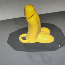 Dick Keychain