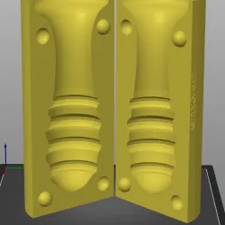 DILDO MOLD - BULKHEAD MODEL