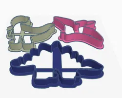 Dinosaur cookie cutter