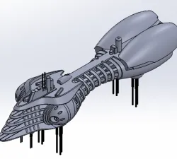Disith Battleship (1:5000) in the Last Exile