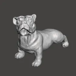 DOG MASCOT FIGURE .stl .obj