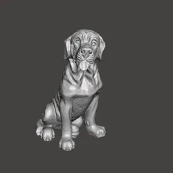 DOG MASCOT FIGURE.stl .obj