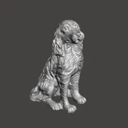 DOG MASCOT FIGURE .stl .obj