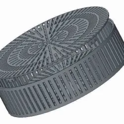 eheim aquarium filter basket 2213 round 118mm