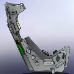 Ejection seat Martin Baker MK6 STL FILES ONLY