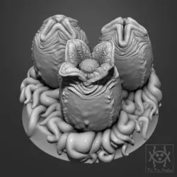 Face hugger and Xenomorph Eggs