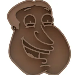 Family Guy Glenn Quagmire cookie cutter