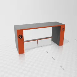 GARAGE WORKSHOP WALL, (workbench  ) 1/10 SCALE