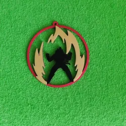 GOKU CHRISTMAS ORNAMENT V10
