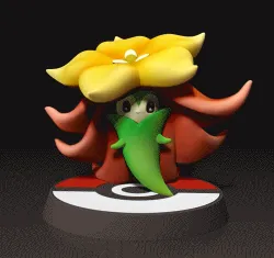 Gossifleur - FAN ART - POKÉMON FIGURINE - POKÉMON UNITE