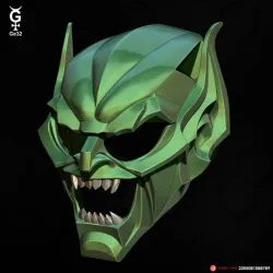 GREEN GOBLIN CAT - Helmet