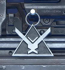 halo ifinite noble team keychain