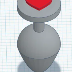heart butt plug