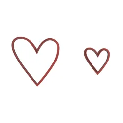 Heart Cookie Cutter Frames of 2