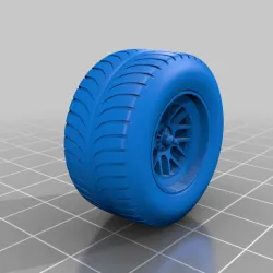 Honda RA106 Front tire (intermediate)