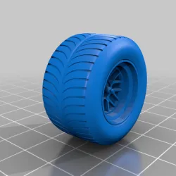 Honda RA106 Rear tire (intermediate)
