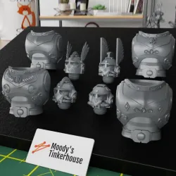 Hussar Marines - helmets and torso armor