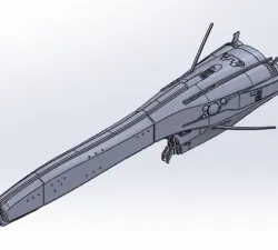 Imperial Salamander (1:3000) in the LoGH