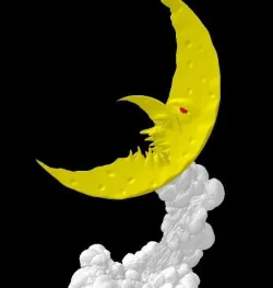 "In the Light of The Bad Moon" Marker