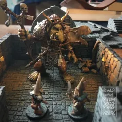 King Troll,Fantasy Tabletop RPG Miniature