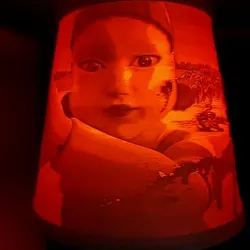 Lampshade litho squid game e14