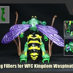 Leg Fillers for Transformers WFC Kingdom Waspinator