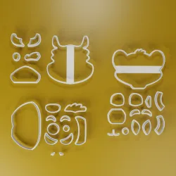 Lion King Face Cutters