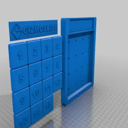 Magnetic Sliding Puzzle