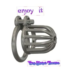 Male Chastity Device Cock Cage Penis Ring  Virginity Lock Chastity Belt Adult Game Sex Toy locker blocker v49-v02 3d print and cnc
