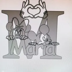 Maria bedroom door