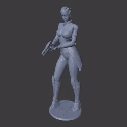 Mass Effect Liara T'Soni Statue