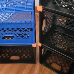 Milk Crate Bookshelf Connector