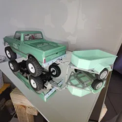 Mini Micro crawler Axial SCX24 General purpose trailer