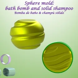 MOLDS: BATH BOMB, SOLID SHAMPOO