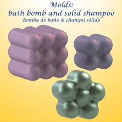 MOLDS: BATH BOMB, SOLID SHAMPOO