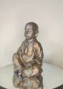 Monk Meditating