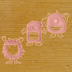Monsters Cookie Cutter