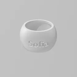 [Napkin Ring] Sofia