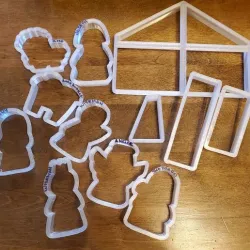Nativity Gingerbread Set
