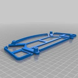Neato XV-series vacuum robot swiffer pad attachment remix (added magnets)