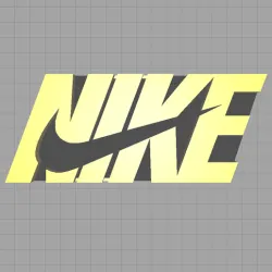 Nike with logo.