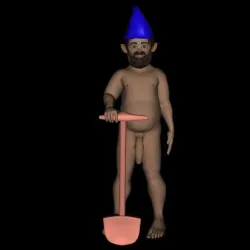 NNG Male with Shovel