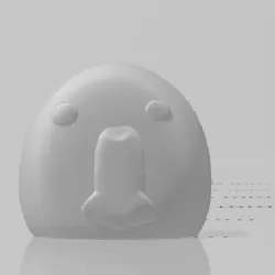 nose the monster 3d model