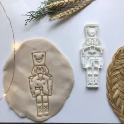Nutcracker Mould cookie cutter or plasticine cutter