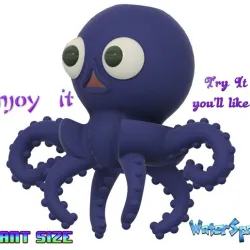 Octopus hollow Butt ANAL VAGINAL plug water shower Anus Expander Enema hbp-427 silicone flex tpu 3d print cnc